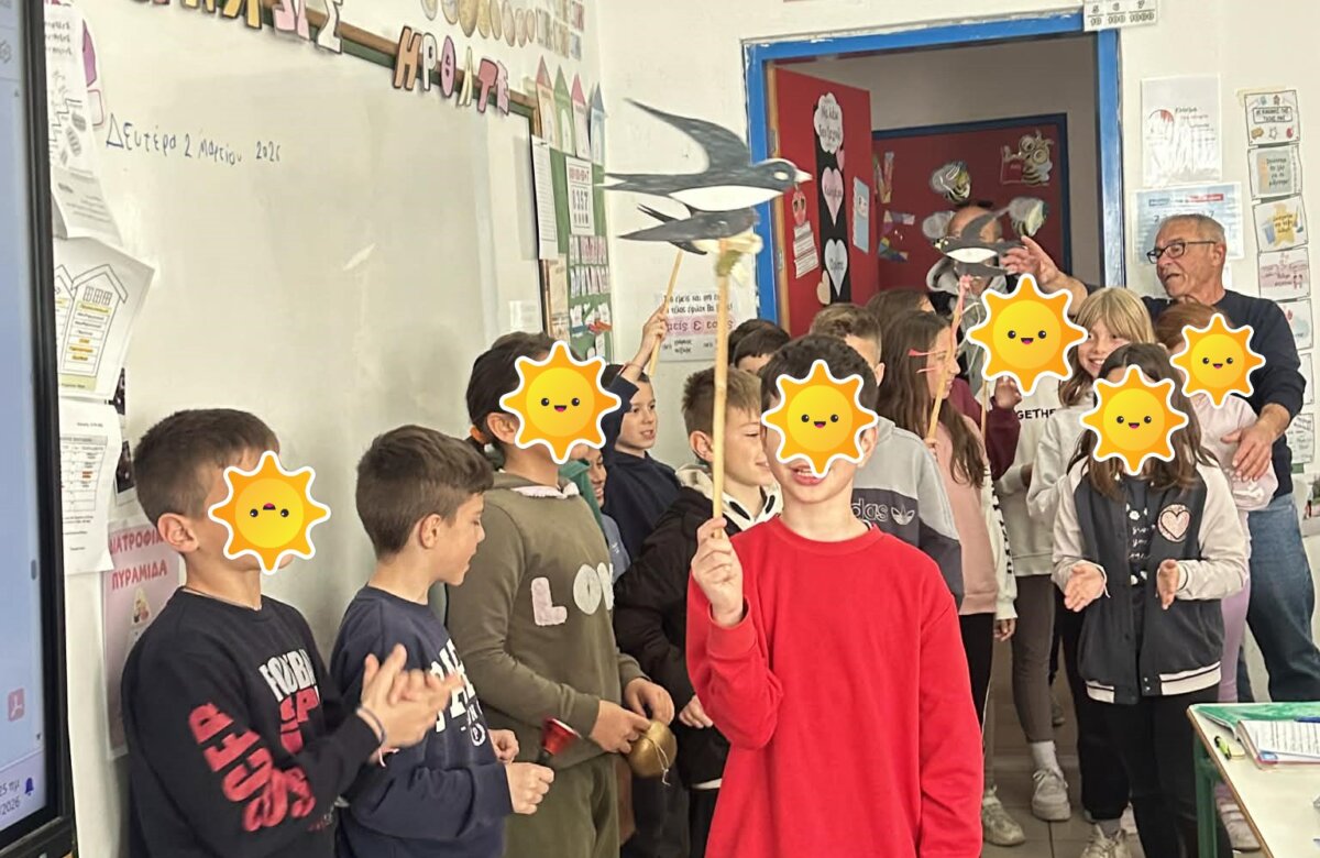 “ΧΕΛΙΔΟΝΙΣΜΑΤΑ” από το 3ο Δημοτικό Σχολείο Αλμυρού