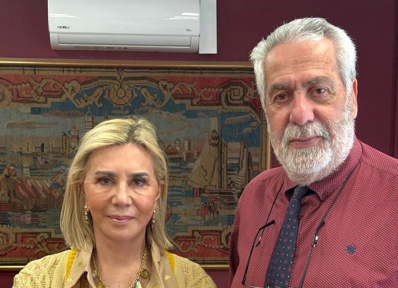 Επίσκεψη της Ζ. Μακρή στον Αλμυρό