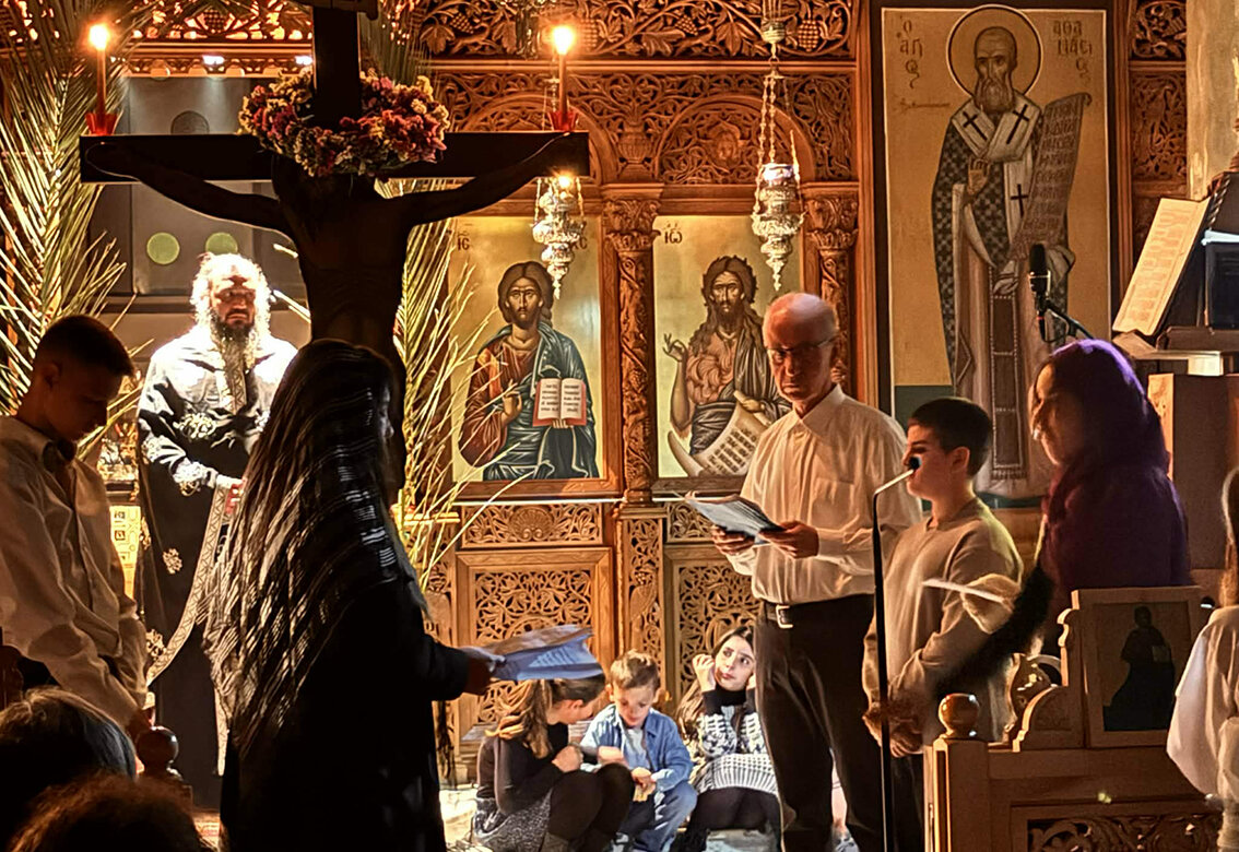 Το “Μοιρολόι της Μεγάλης Πέμπτης” από τους μαθητές του Γυμνασίου και Λυκείου Σούρπης