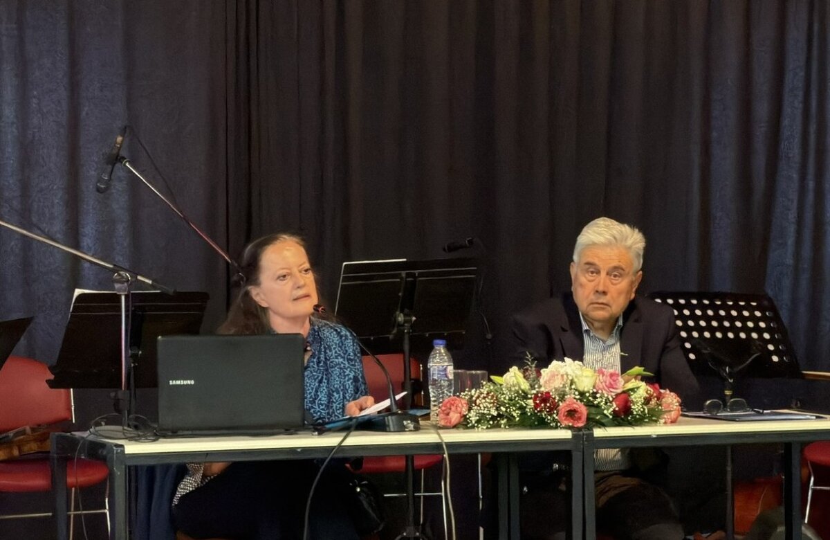 Καθήλωσε το κοινό η Ιουλίτα Ηλιοπούλου στην εκδήλωση-αφιέρωμα της Φιλαρχαίου Εταιρείας στον Οδυσσέα Ελύτη