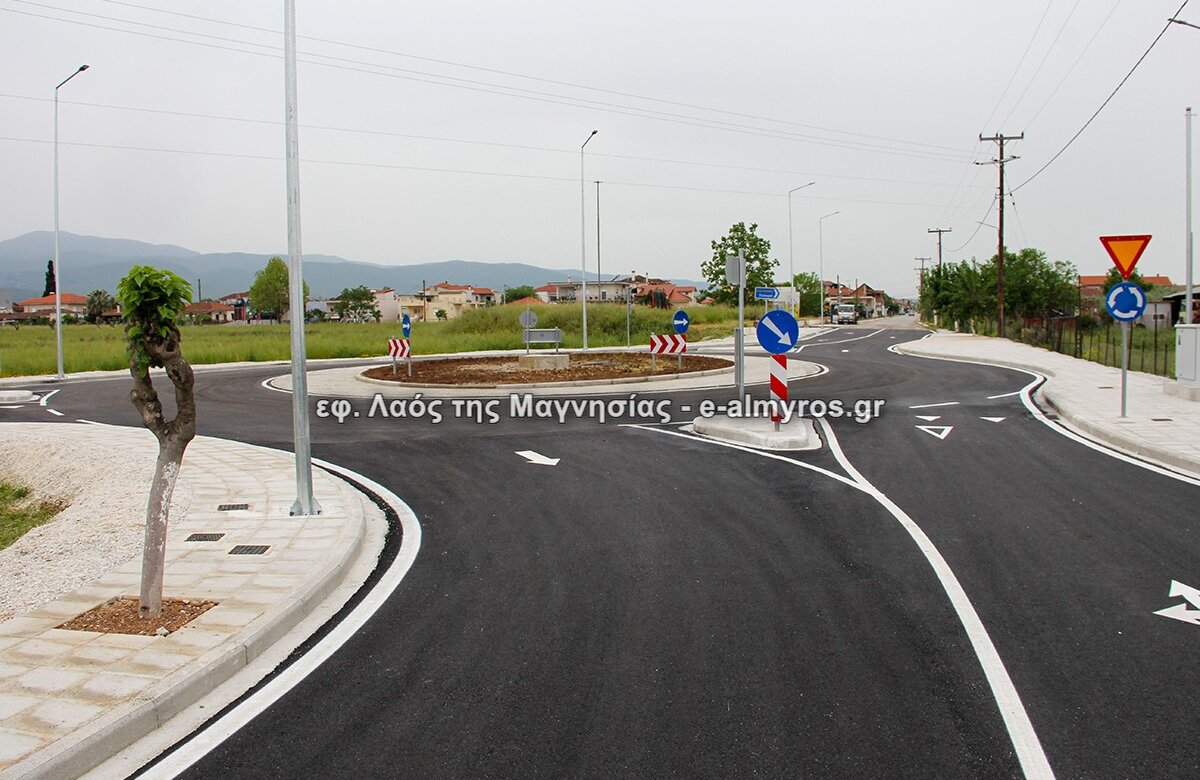 Παραδόθηκε σε κυκλοφορία ο κόμβος στην είσοδο της Ευξεινούπολης