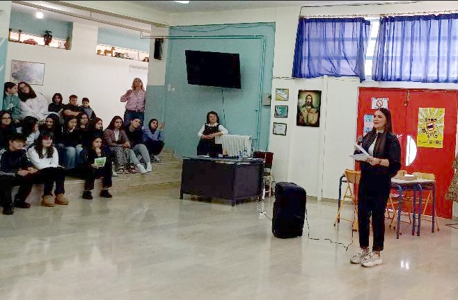 Ενημερωτική δράση στο Γυμνάσιο-Λ.Τ. Ευξεινούπολης