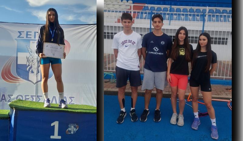 Χρυσό μετάλλιο κι όριο πρόκρισης στο πανελλήνιο για την Κατερίνα Παρίση
