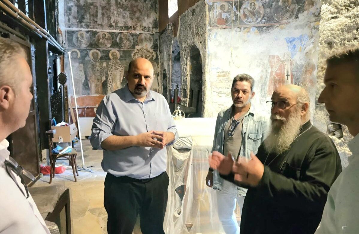 Χρ. Τριαντόπουλος: Επανεκκίνηση διαγωνισμού για την στέγη του ναού Αγ. Μαρίνας Κισσού από το Υπουργείο Πολιτισμού