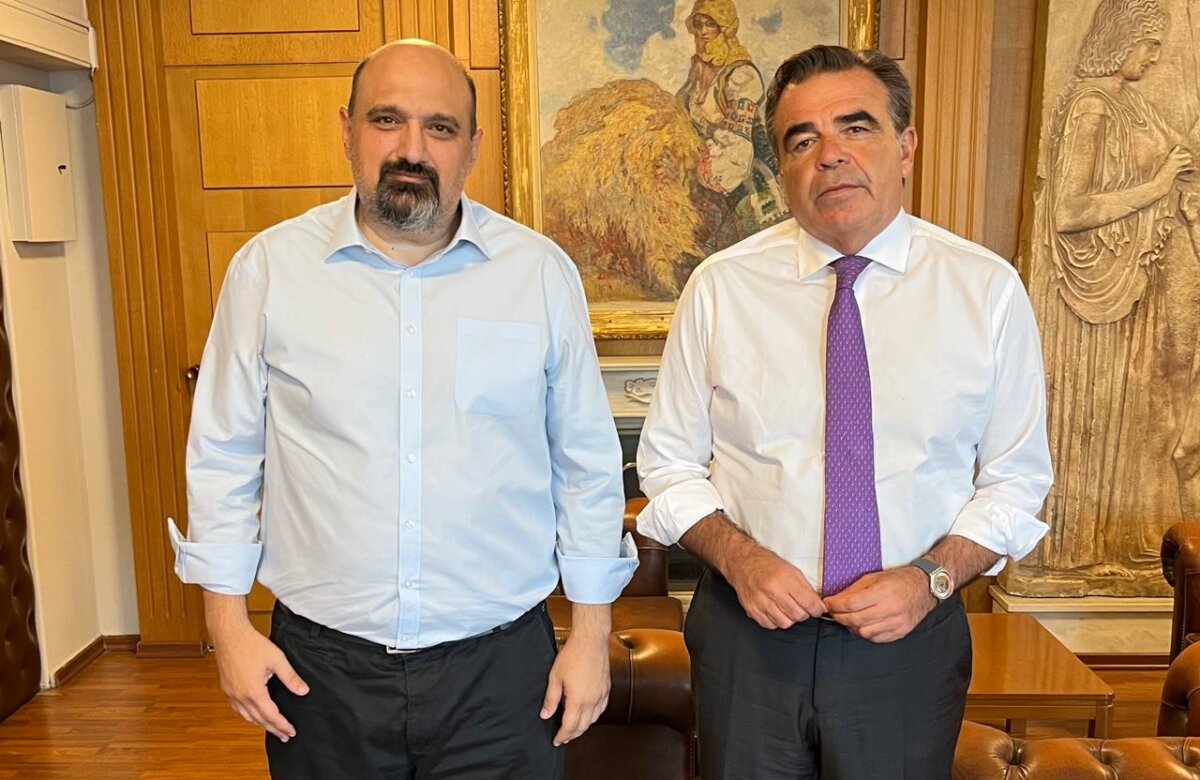 Χρ. Τριαντόπουλος: Συνάντηση με τον ΥΠΑΑΤ κ. Μ. Σχοινά για την αξιοποίηση του κτιρίου του ΕΛΓΟ – ΔΗΜΗΤΡΑ στον Βόλο