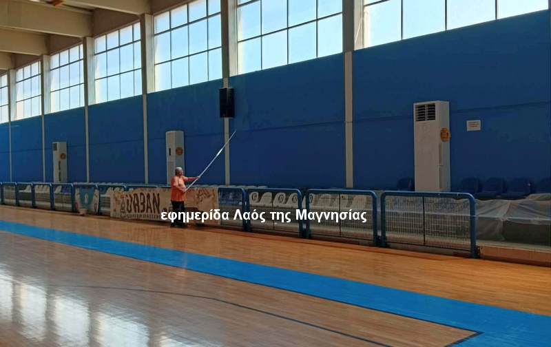 Καλλωπισμός του κλειστού γυμναστηρίου και κονδύλι για το προπονητήριο στίβου στο στάδιο
