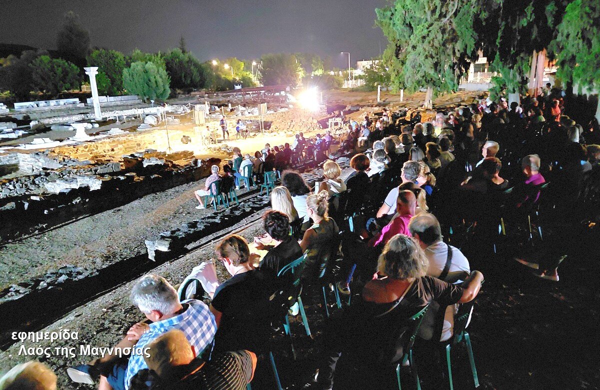 Ένα υπέροχο μουσικό ταξίδι στον αρχαιολογικό χώρο της Νέα Αγχιάλου – φωτορεπορτάζ