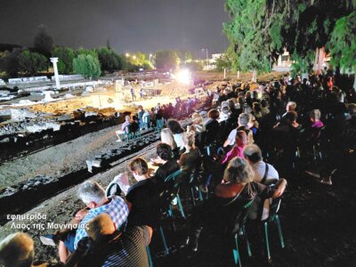 Ένα υπέροχο μουσικό ταξίδι στον αρχαιολογικό χώρο της Νέα Αγχιάλου – φωτορεπορτάζ