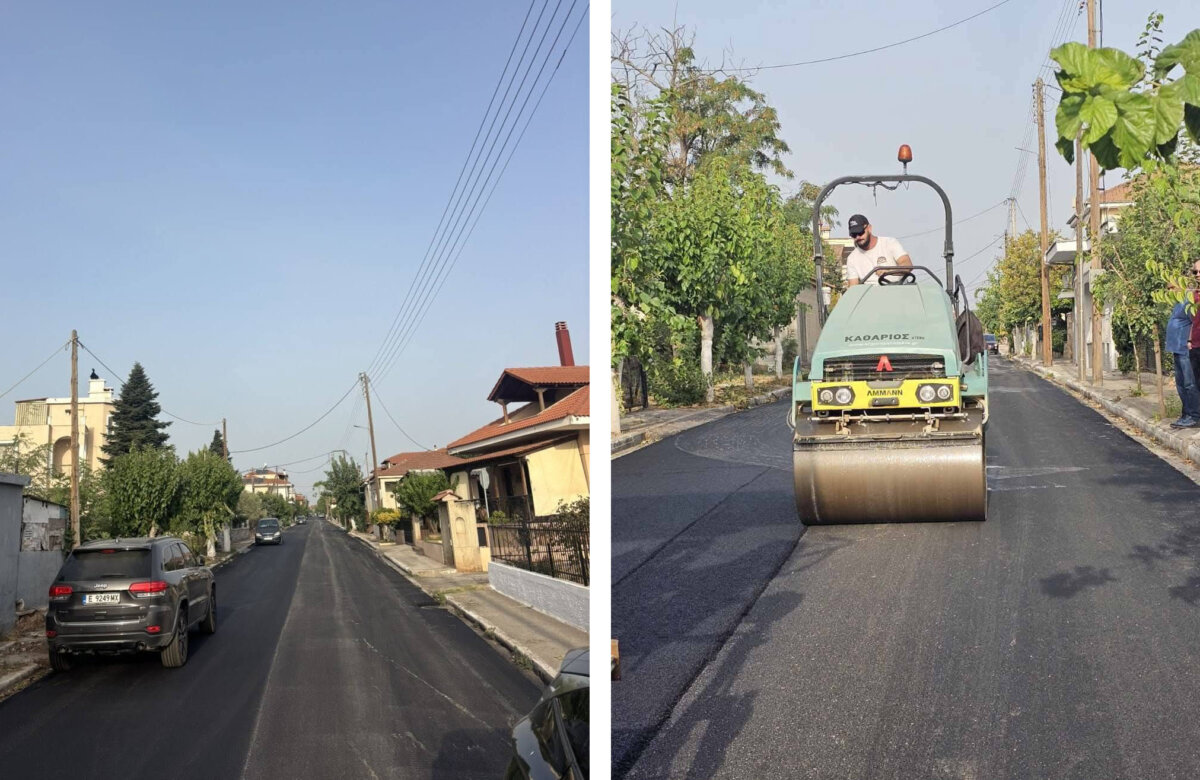 Σε εξέλιξη έργα αποκατάστασης εσωτερικής οδοποιίας στην πόλη του Αλμυρού