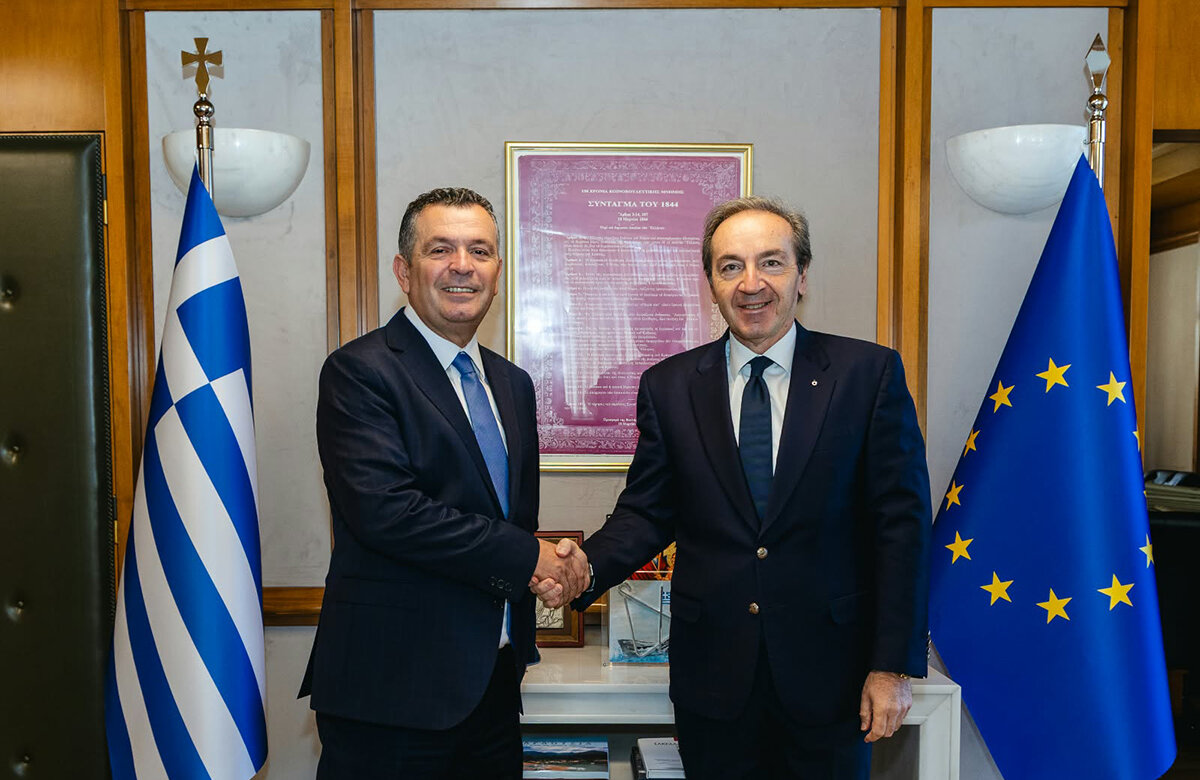 Συνάντηση Χρήστου Μπουκώρου με Υφ. Δικαιοσύνης Γ. Μπούγα για το κτιριακό  των Δικαστηρίων Βόλου