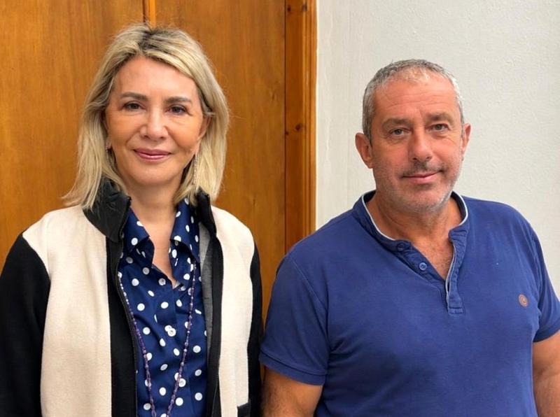 Η Ζ. Μακρή στον Αγροτικό Συνεταιρισμό Ζαγοράς Πηλίου