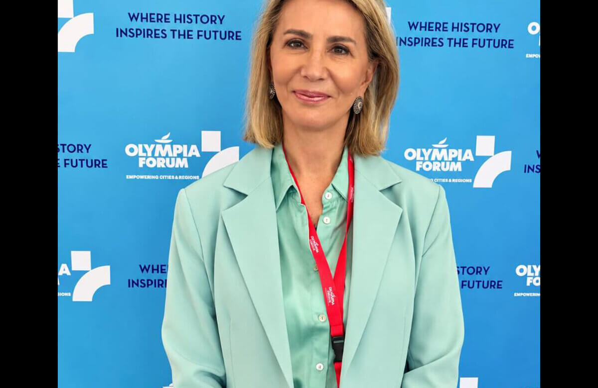 Η Ζέττα Μακρή ομιλήτρια στο Olympia Forum