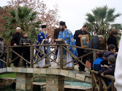 Ο Αγιασμός των Υδάτων στην Ευξεινούπολη (βίντεο-φωτο)